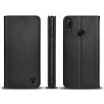 Nedis Smartphone Wallet Book | Gebruikt voor: Huawei | Huawei Y7 2019 / Y7 prime 2019 / Y7 pro 2019 | Geschikt voor 1 Kaart | Zwart | PU / TPU | Verstelbare standen
