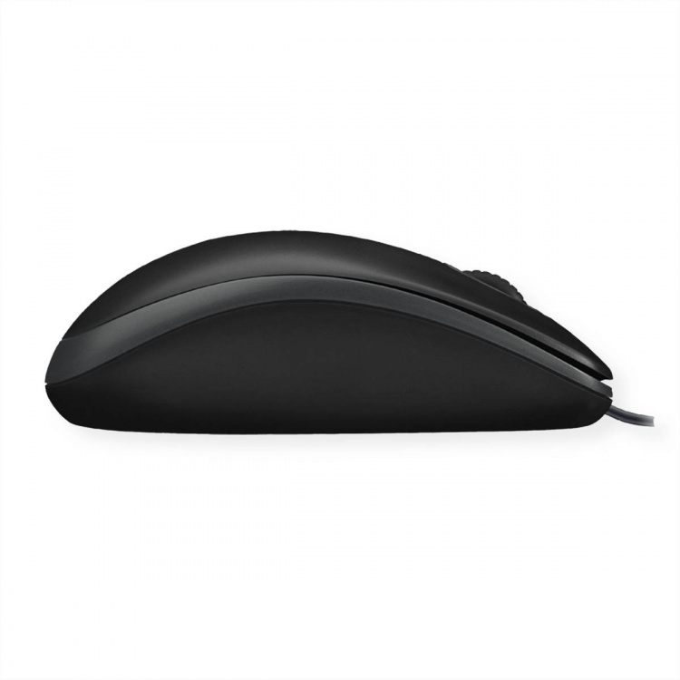 Logitech B100 optical USB mouse, 800 dpi, 180 cm cable, black Logitech B100 optical USB mouse, 800 dpi, 180 cm cable, black