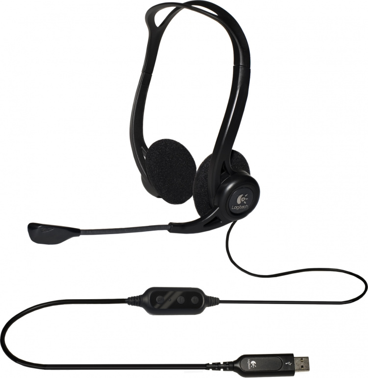 Logitech PC Headset 960 USB OEM (981-000100)