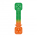 brennenstuhl Reisadapter Europa-naar-UK Geaard brennenstuhl Reisadapter Europa-naar-UK Geaard