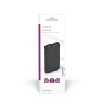 Nedis Powerbank | 10000 mAh | 1.5 / 2.0 / 3.0 A | Outputs: 2 | Output: 1x USB-A / 1x USB-C™ | Inputs: 1x Micro USB / 1x USB-C™ | PD2.0 18W | Lithium-Polymeer Nedis Powerbank | 10000 mAh | 1.5 / 2.0 / 3.0 A | Outputs: 2 | Output: 1x USB-A / 1x USB-C™ | Inputs: 1x Micro USB / 1x USB-C™ | PD2.0 18W | Lithium-Polymeer