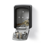 Nedis Kluis | Sleutelkluis | Combinatieslot | Binnen- en Buitenshuis | Grijs / Zwart