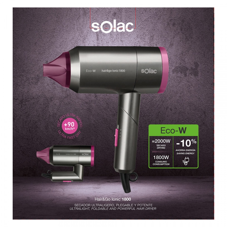 Hair & Go Ionic 1800 Hair Dryer Hair & Go Ionic 1800 Hair Dryer