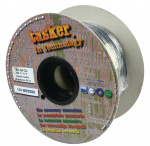 Tasker Coaxkabel op Haspel RG58 5.0 mm 100 m Zwart
