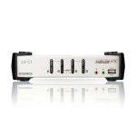 Aten CS1734B 4-Poorts PS/2-USB VGA/Geluid KVMP™ Schakelaar met OSD