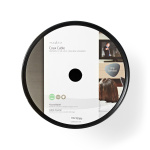 Nedis Coaxkabel op Haspel | RG58C/U | 50 Ohm | Dubbel Afgeschermd | ECA | 100.0 m | Coax | PVC | Wit | Rol