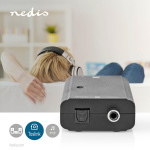 Nedis Digitale Audioconverter | 2-wegs | Ingangen audio / video / data: 1x S/PDIF (RCA) Female / 1x Toslink Female | Uitgangen audio / video / data: 2x RCA Male | Manueel | Zwart Nedis Digitale Audioconverter | 2-wegs | Ingangen audio / video / data: 1x S/PDIF (RCA) Female / 1x Toslink Female | Uitgangen audio / video / data: 2x RCA Male | Manueel | Zwart