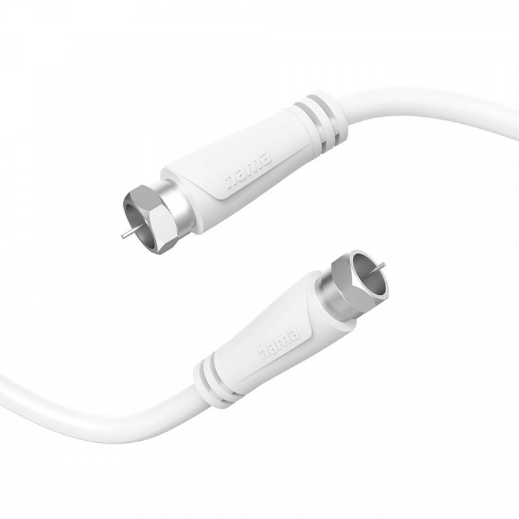 Antenna Cable SAT 90dB F-F White 3.0m Antenna Cable SAT 90dB F-F White 3.0m