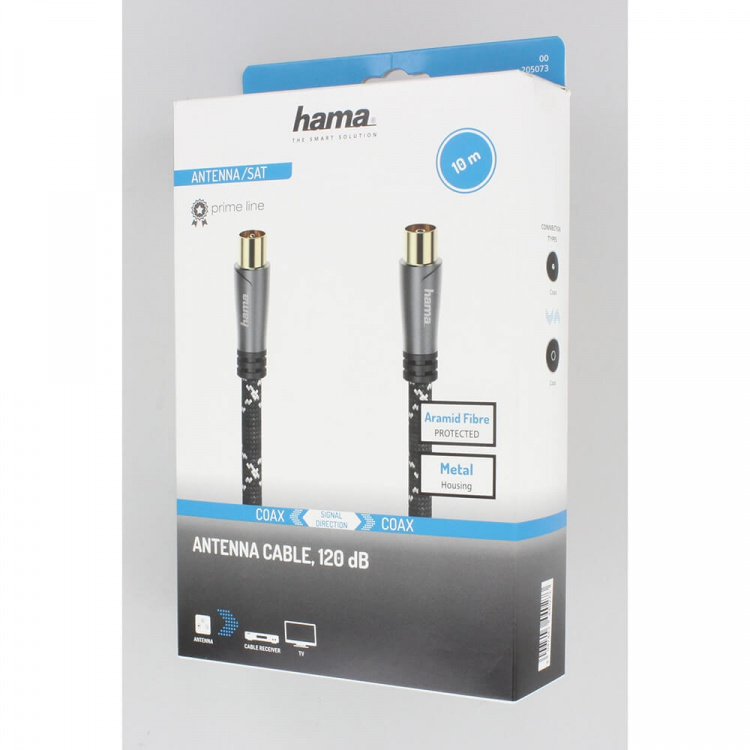 Antenna Cable 120dB Black/Grey 10.0m  Antenna Cable 120dB Black/Grey 10.0m