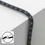 Antenna Cable SAT 120dB F-F Black/Grey 1.5m Antenna Cable SAT 120dB F-F Black/Grey 1.5m