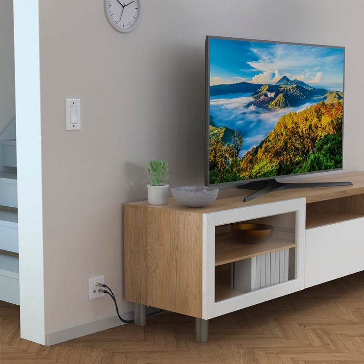 Antenna Cable SAT 120dB F-F Black/Grey 1.5m Antenna Cable SAT 120dB F-F Black/Grey 1.5m