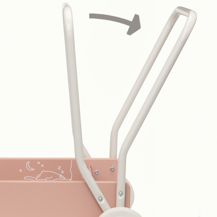 Micki Micki Lära Gå Vagn, Rosa