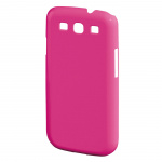 Rubber Mobile Phone Cover for Samsung Galaxy S 4, neon pink