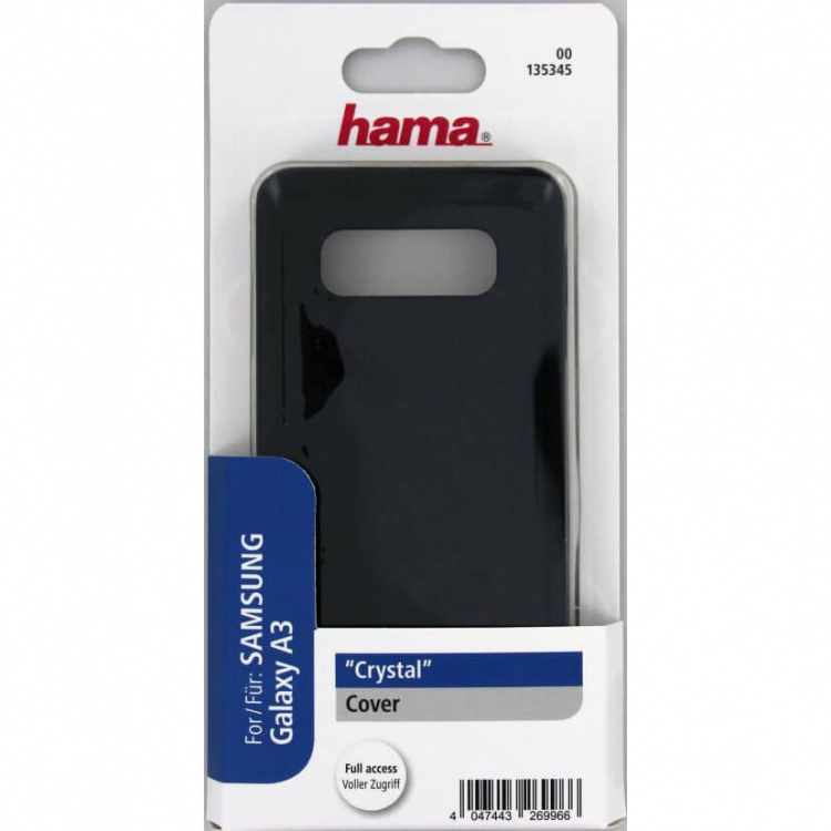 HAMA Cover Black Crystal Samsung A3