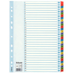 ESSELTE Register Mylar A4/1-31 Multifärgat