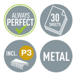 LEITZ WOW Häftapparat 5502 Blå