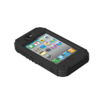 Mobile Phone Window Case Krak en AMS for iPhone 4/4S, Black