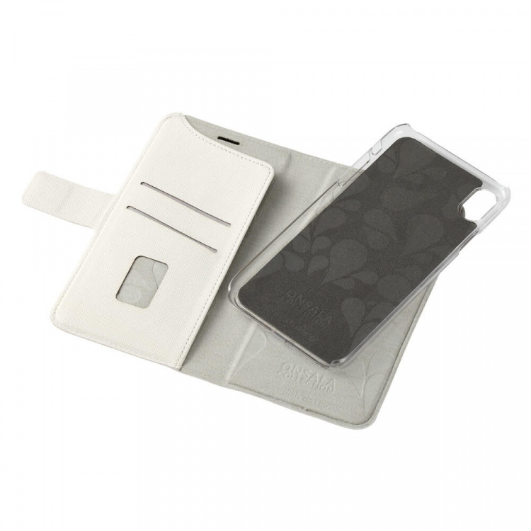 Mobile Wallet Saffiano White iPhoneXR Mobile Wallet Saffiano White iPhoneXR