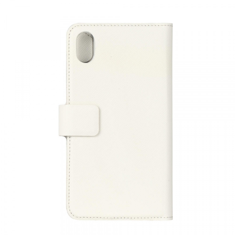 Mobile Wallet Saffiano White iPhoneXR Mobile Wallet Saffiano White iPhoneXR