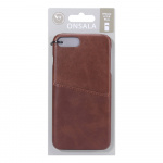 Mobilecover Brown iPhone 6/7/8 Plus Creditcard Pocket
