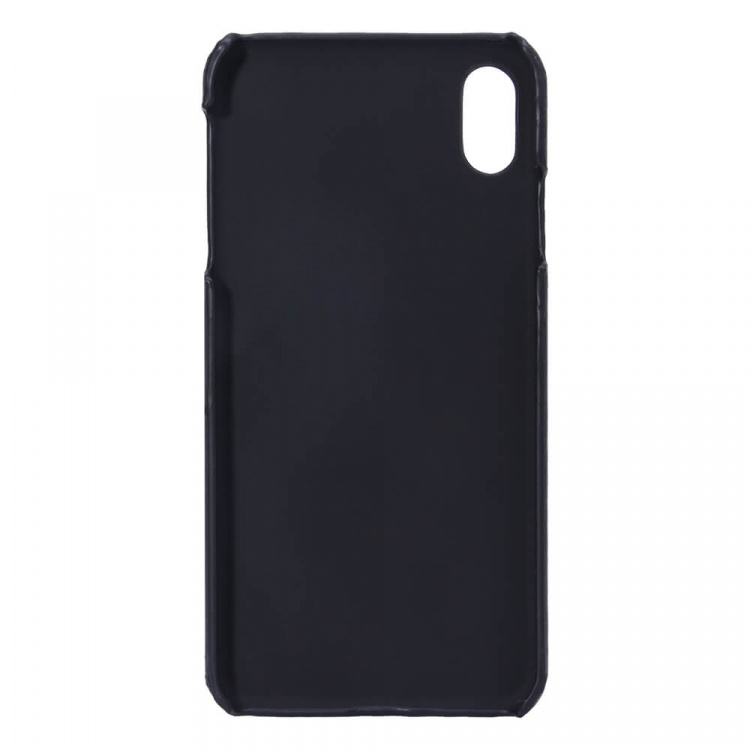 Mobilecover Black iPhone X/XS Max Creditcard Pocket Mobilecover Black iPhone X/XS Max Creditcard Pocket