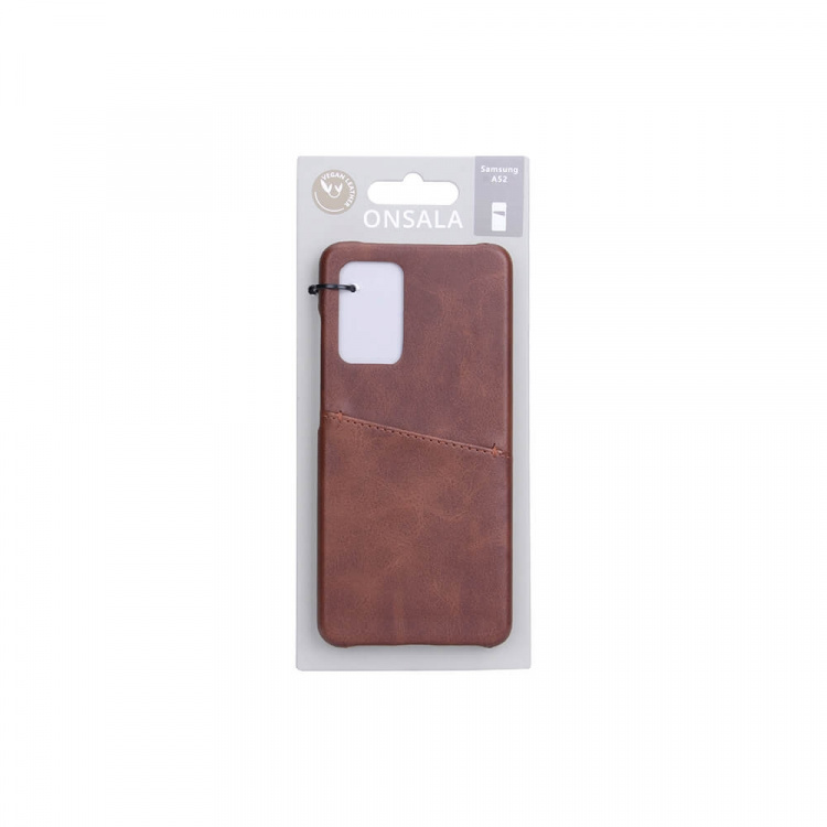 Mobile Cover Brown with Cardpocket Samsung A52