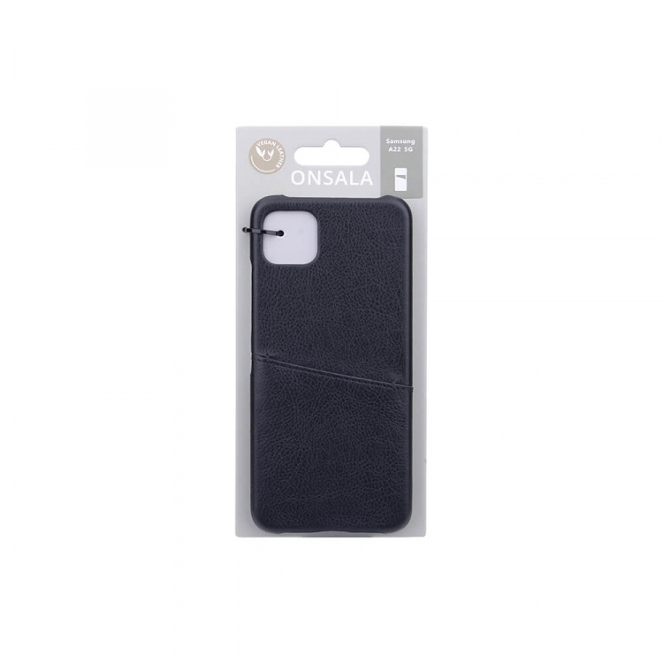 Mobile Cover Black with Cardpocket Samsung A22 5G Mobile Cover Black with Cardpocket Samsung A22 5G