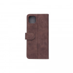 Mobile Wallet Brown Nubuck PU Samsung A22 5G