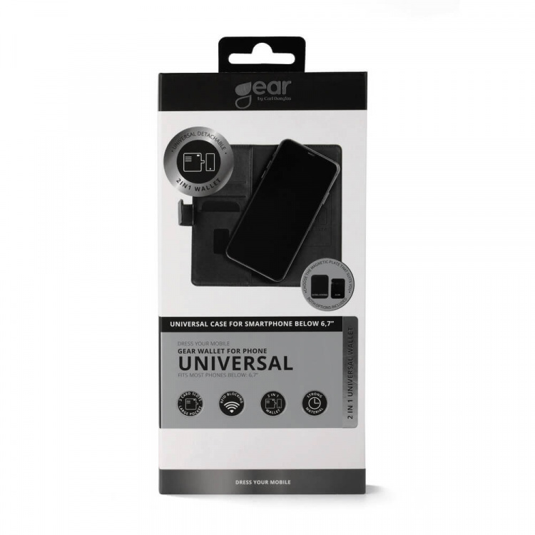 Wallet Universal Klister/Magnet Black