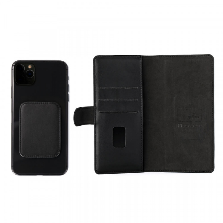 Wallet Universal Klister/Magnet Black Wallet Universal Klister/Magnet Black