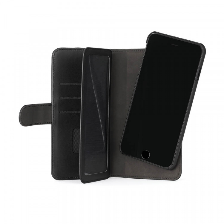 Wallet iPhone 6 / 7 / 8 Plus 2in1 7 Card Holder Black Wallet iPhone 6 / 7 / 8 Plus 2in1 7 Card Holder Black