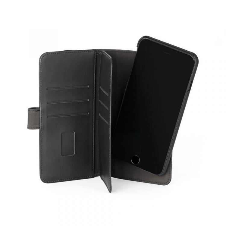 Wallet iPhone 6 / 7 / 8 Plus 2in1 7 Card Holder Black Wallet iPhone 6 / 7 / 8 Plus 2in1 7 Card Holder Black