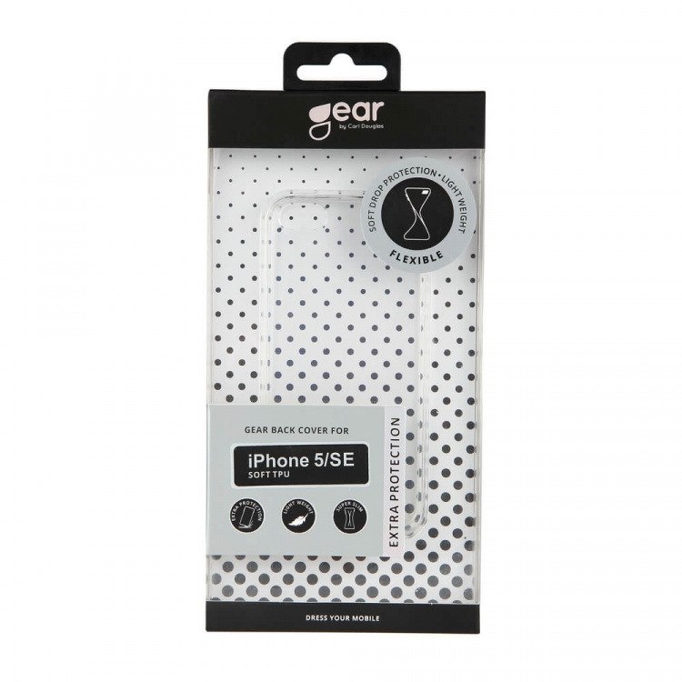Mobile Cover iPhone 5 / SE TPU Transparent