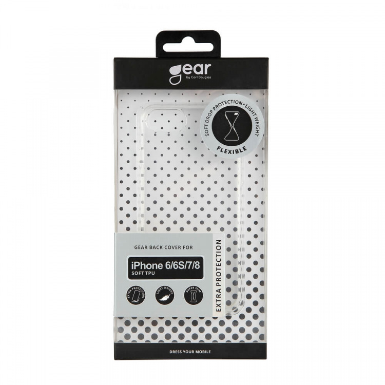 Mobile Cover iPhone 6 / 7 / 8 / SE TPU Transparent Mobile Cover iPhone 6 / 7 / 8 / SE TPU Transparent