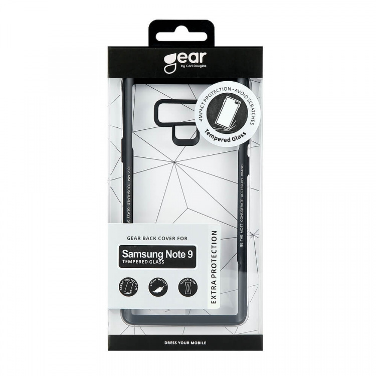 Mobile Cover Samsung Note 9 Tempered Glass