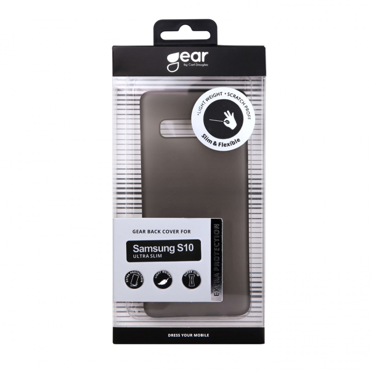 Mobile Cover Samsung S10 Ultraslim Black