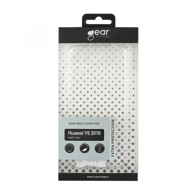 Mobile Cover Huawei Y6 2019 TPU Transparent Mobile Cover Huawei Y6 2019 TPU Transparent