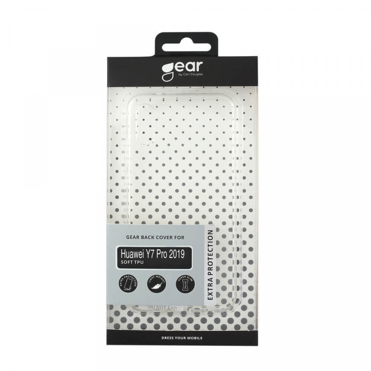 Mobile Cover Huawei Y7 2019 TPU Transparent