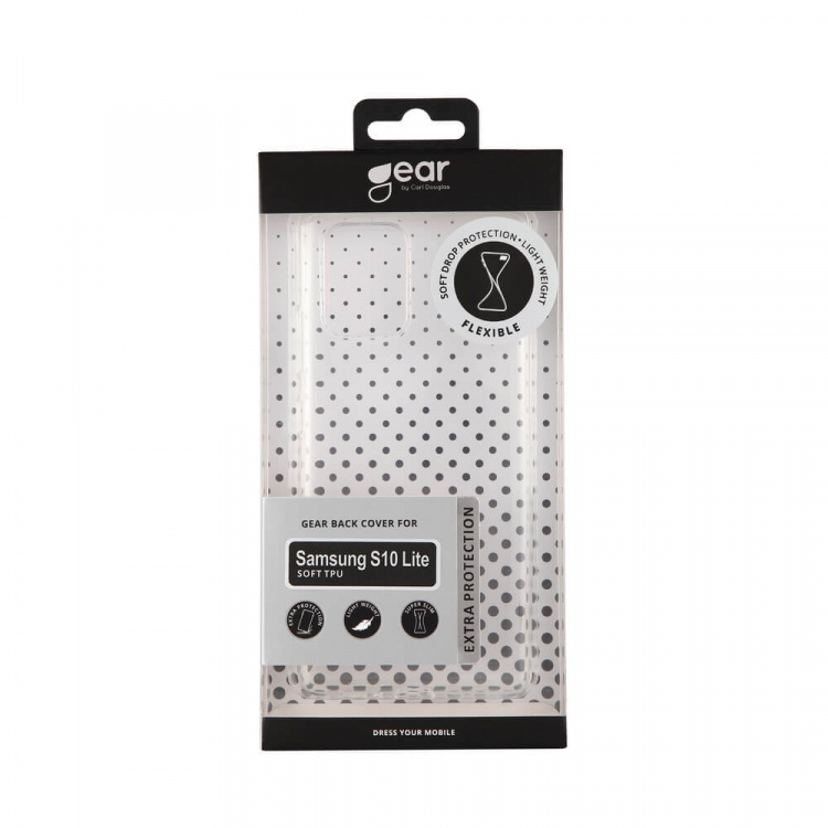 Mobile Cover Samsung S10 Lite TPU Transparent
