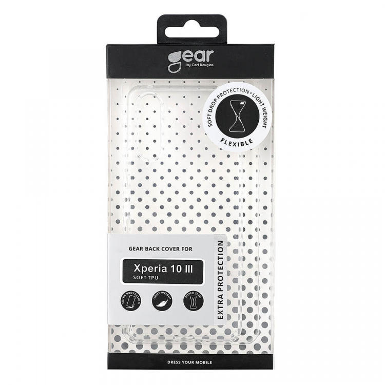 Mobile Cover Xperia 10 III TPU Transparent