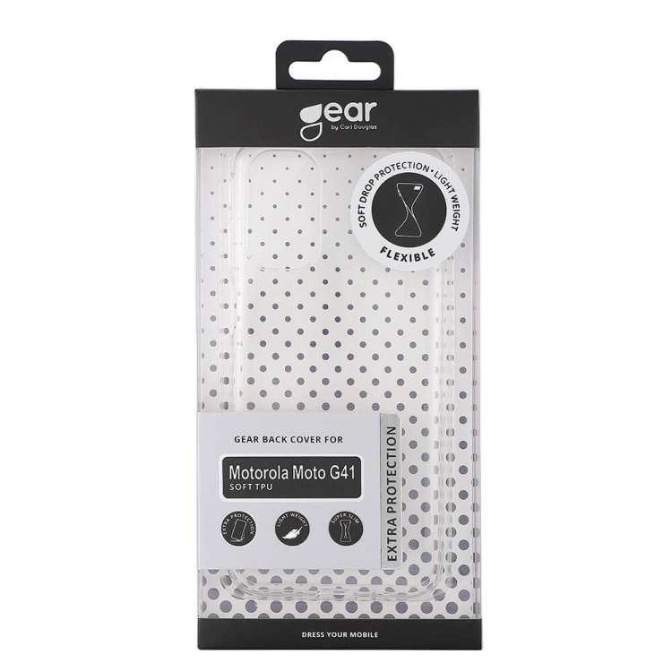 Mobile Cover Transparent TPU Motorola Moto G41