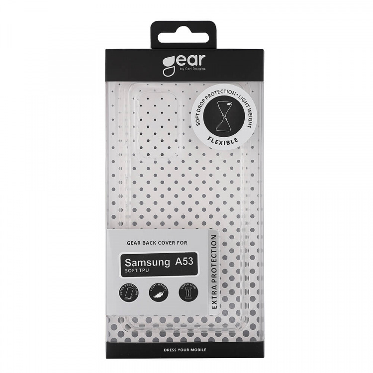 Mobile Cover Transparent TPU Samsung A53 Mobile Cover Transparent TPU Samsung A53