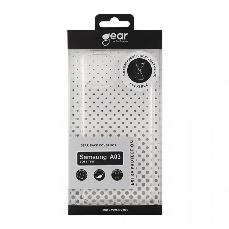 Mobile Cover Transparent TPU Samsung A03 Mobile Cover Transparent TPU Samsung A03