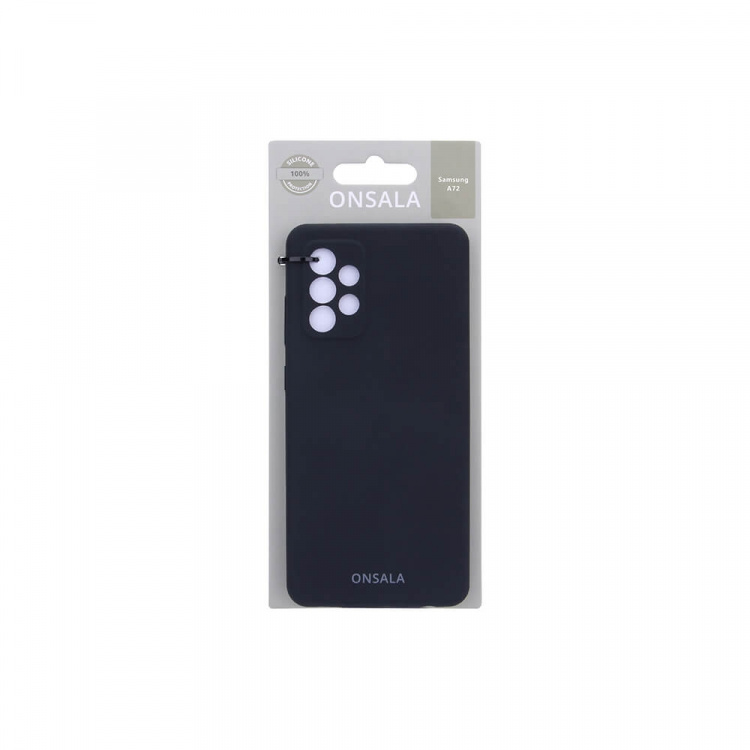 Mobile Cover Silicone Black Samsung A72