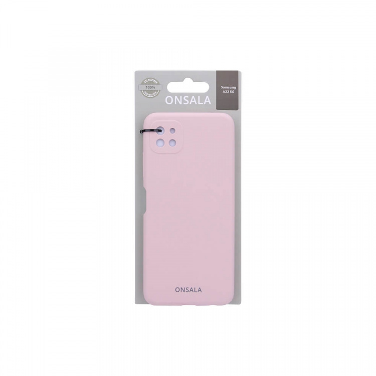 Mobile Cover Silicone Sand Pink Samsung A22 5G