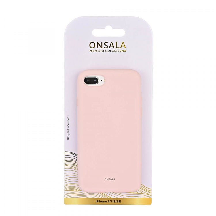 Mobilecover Silicone Chalk Pink iPhone 6/7/8/SE Mobilecover Silicone Chalk Pink iPhone 6/7/8/SE