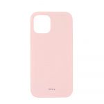 Mobilecover Silicone Chalk Pink iPhone 12 / 12 Pro Mobilecover Silicone Chalk Pink iPhone 12 / 12 Pro