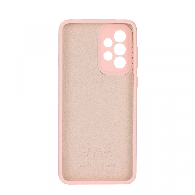 Mobilecover Silicone Chalk Pink Samsung A03