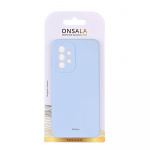Mobilecover Silicone Light Blue Samsung A33