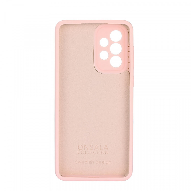 Mobilecover Silicone Chalk Pink Samsung A33